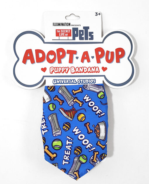 The Secret Life of Pets Universal Studios Parks Adopt A Pup Blue Bandana