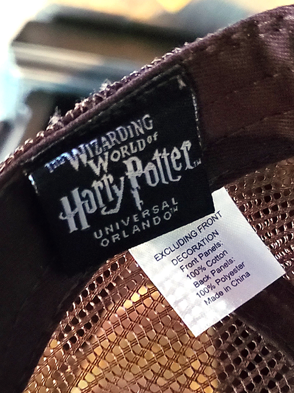 Universal Studios Wizarding World Harry Potter Butterbeer Hat Baseball Cap NEW 
