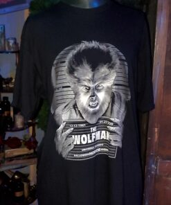 Halloween Horror Nights Horror Ink Universal Studios Parks (Men's or Ladies) Shirt Mug Shot Wolfman