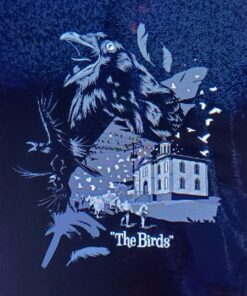 Halloween Horror Nights Horror Ink (Men's or Ladies) Shirt The Birds Bodega Bay House