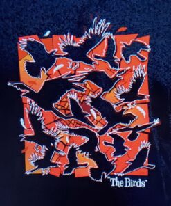 Halloween Horror Nights Horror Ink (Men's or Ladies) Shirt The Birds Shattered Glass