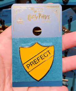 Wizarding World of Harry Potter Universal Studios Parks Pin Hufflepuff Prefect Shield