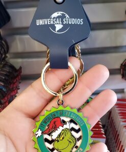 NEW Universal "It wouldn't be the holidays without the Grinch" 3D Wreath Pin 