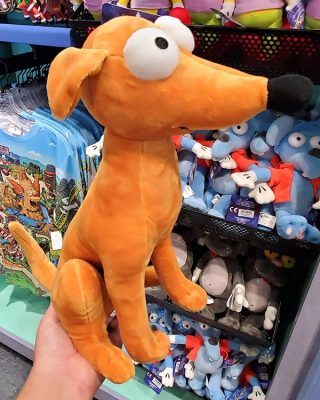 Alternative view of Universal Studios Parks The Simpsons Santas Little Helper Dog Plush Toy