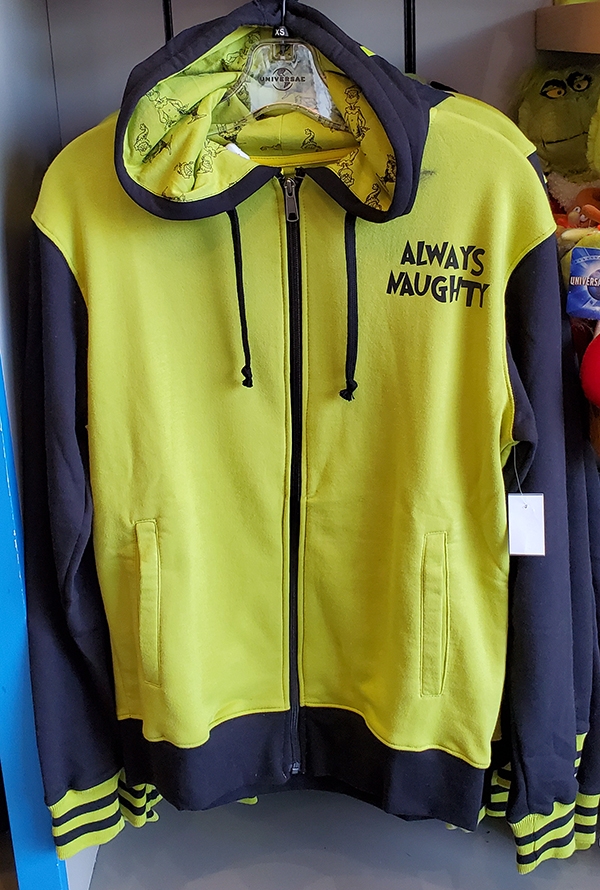 Universal Studios Parks The Grinch Big Face Hoodie