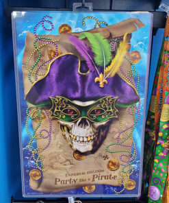 Universal Studios Orlando Florida Mardi Gras 2021 Party Like a Pirate Poster