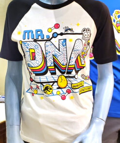 Jurassic World Universal Studios Parks Mr DNA Raglan Shirt