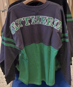 Wizarding World of Harry Potter Universal Studios Parks Spirit Jersey Long Sleeve Shirt - Slytherin