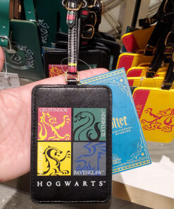 Wizarding World of Harry Potter Universal Studios Luggage Tag ID-Badge Holder Hogwarts