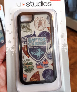 Jurassic World Universal Studios Parks Cell Phone Case - Raptor Chaser iPhone 12/12 Pro