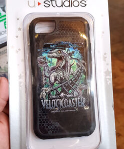 Jurassic World Universal Studios Parks Cell Phone Case - Velocicoaster iPhone 6/7/8