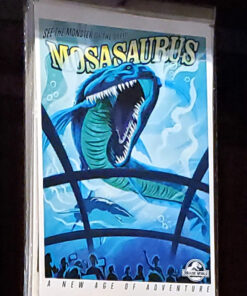 Jurassic World Universal Studios Parks Poster Art - Mosasaurus