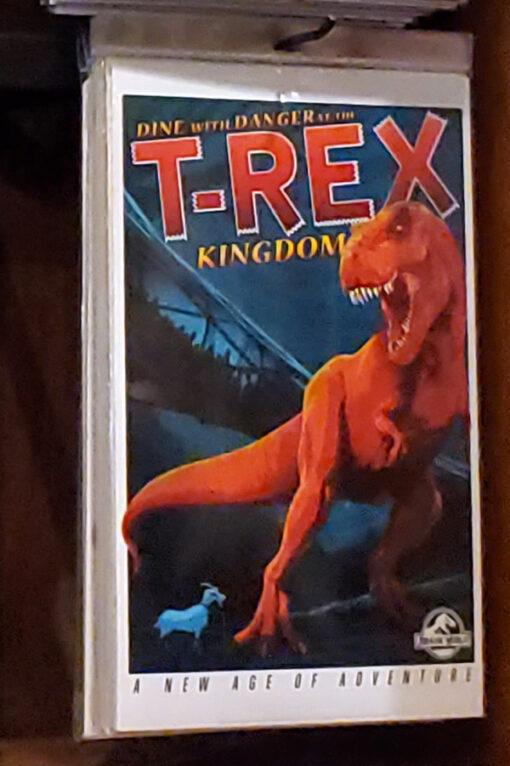 Jurassic World Universal Studios Parks Poster Art - T-Rex Kingdom