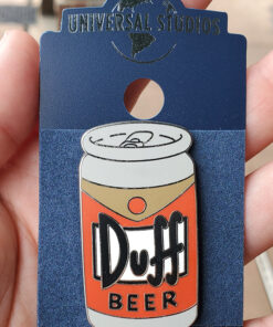 The Simpsons Universal Studios Parks Duff Beer Can Shaped Pin