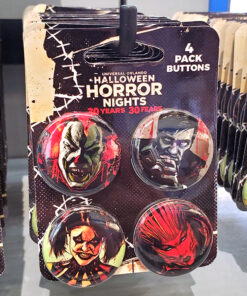 Halloween Horror Nights 2021 HHN21 Universal Studios Parks Icons Button Set