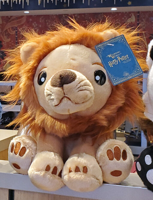Harry Potter Universal Studios Parks House Mascot Plush Charming Gryffindor Lion 9"