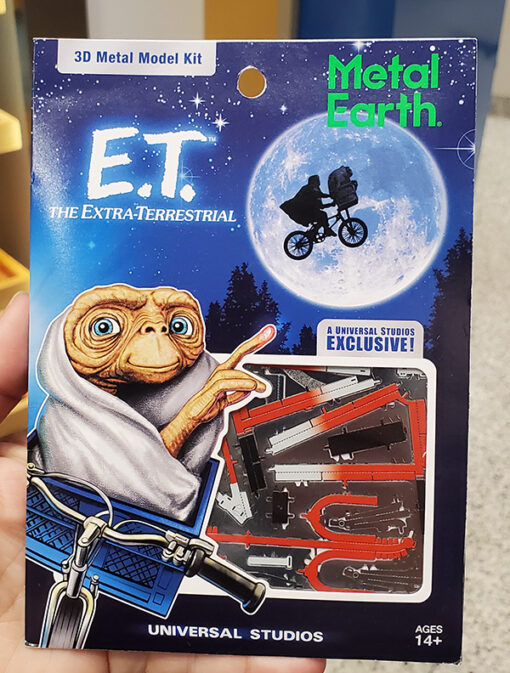 Metal Earth Universal Studios Parks Exclusive 3D Model Kit E.T. the Extra Terrestrial