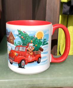 Earl the Squirrel Universal Studios Parks Winter Holiday Coffee Mug