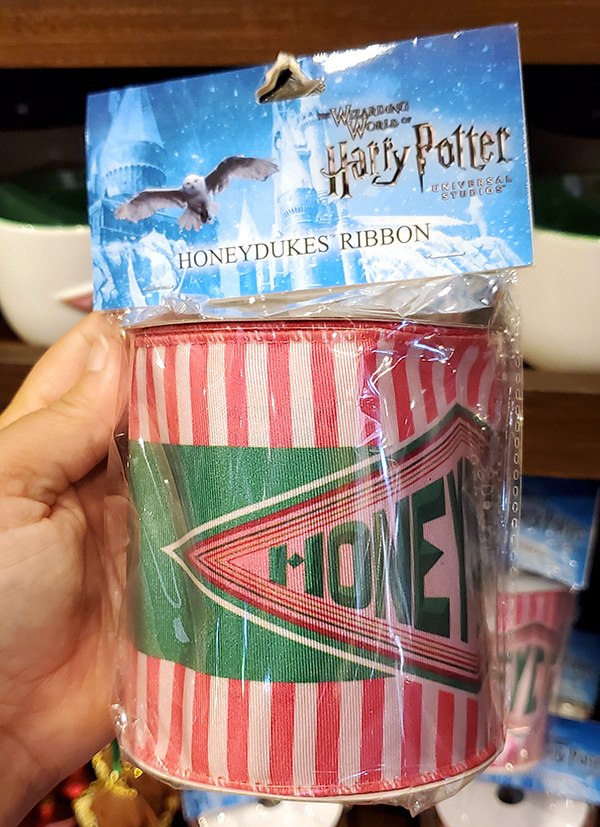Wizarding World of Harry Potter Universal Studios Parks Striped Holiday  Ribbon HoneyDukes