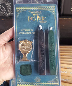 Wizarding World of Harry Potter Universal Studios Parks Wax and Seal Set Slytherin