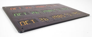 Back To The Future Universal Studios Parks Car Delorian Time Machine 10x6 Dashboard Sign - Image 5