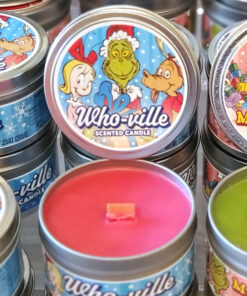 The Grinch Universal Studios Parks Winter Holiday Cinnamon Scented Candle