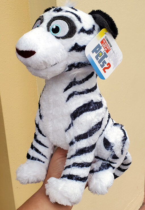 Secret Life of Pets 2 Universal Studios Parks Plush Toy Hu White Bengal Tiger