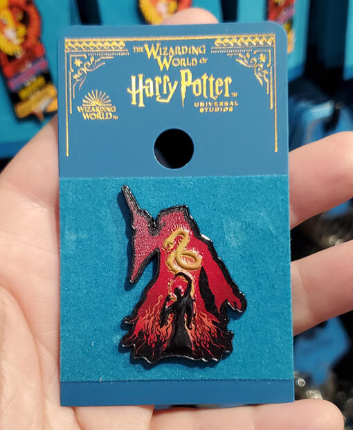 Wizarding World of Harry Potter Universal Studios Parks Pin Dumbledore and Voldemort Silhouette