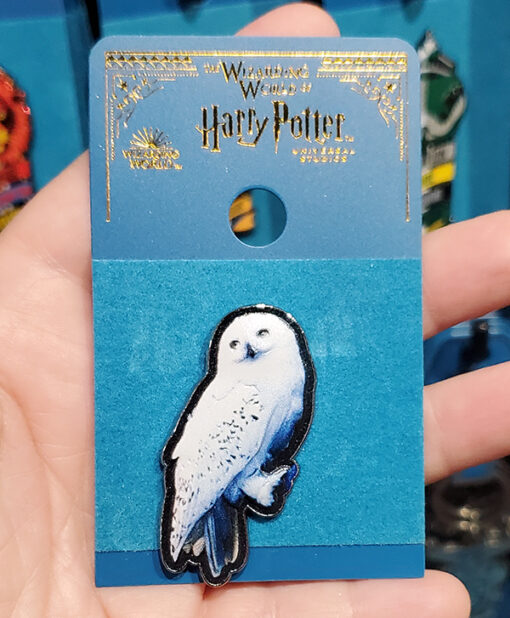 Wizarding World of Harry Potter Universal Studios Parks Pin Hedwig Owl 3D