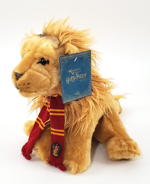 Harry Potter Universal Studios Parks House Mascot Plush Gryffindor Lion w/Scarf