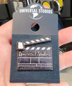 Universal Studios Parks - Glitter Movie Film Clap Board Pin