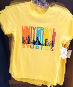 Universal Studios Parks Orlando Skyline Logo - Yellow Youth T-Shirt