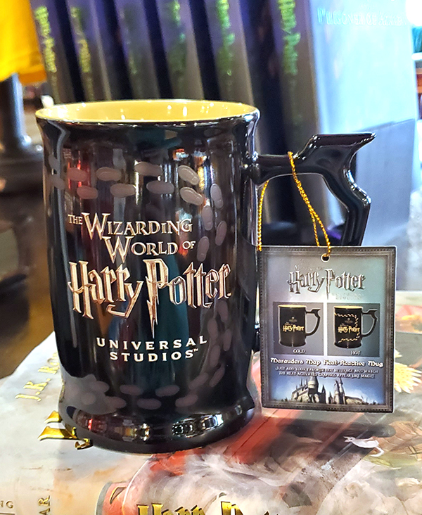 Lot de 4 mugs Harry Potter thermoréactifs