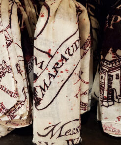Wizarding World of Harry Potter Universal Studios Parks Marauders Map Scarf