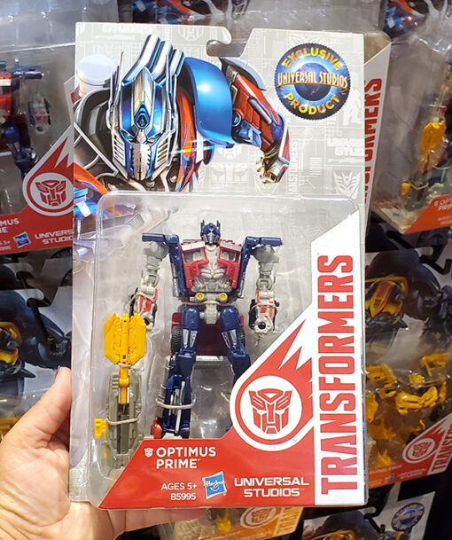 Transformers Universal Studios Parks Deluxe Class 5" Optimus Prime Figure Toy
