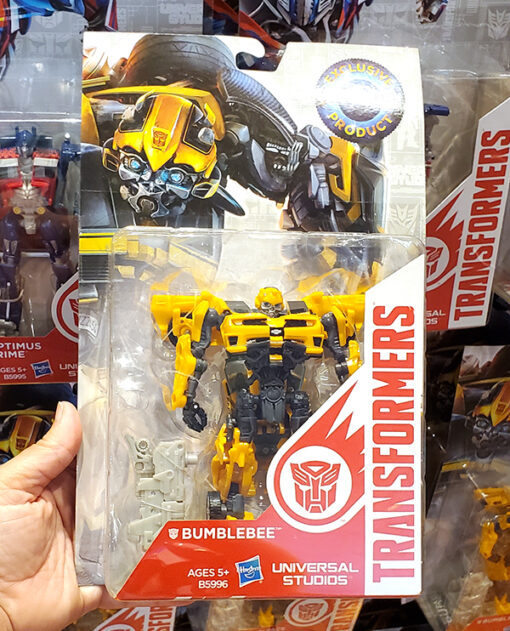 Transformers Universal Studios Parks Deluxe Class 5" Bumblebee Figure Toy
