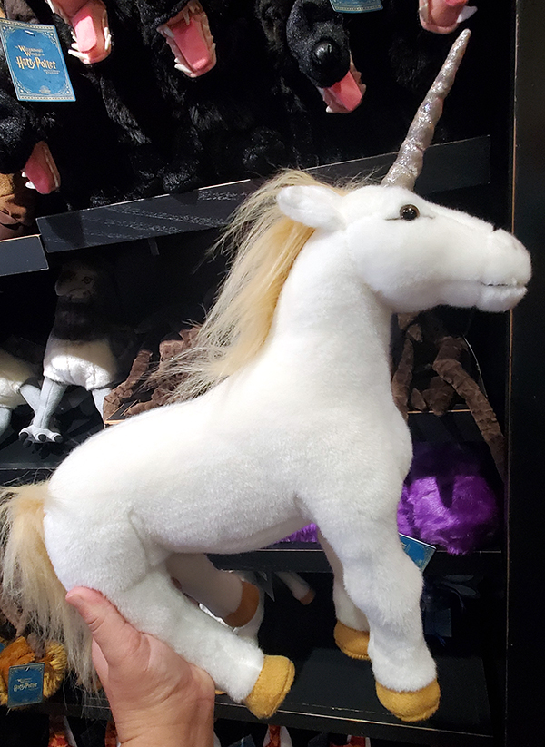 Wizarding World of Harry Potter Universal Studios Parks Plush White Unicorn  – Hedgehogs Corner