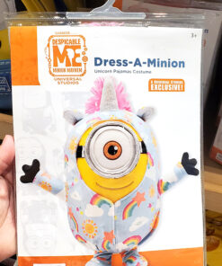Despicable ME Minions Universal Studios Parks Plush Dress-a-Minion Unicorn Pajamas Costume