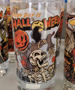 Halloween Horror Nights 2022 October 31st Iconic Characters Collectible Glass 12oz
