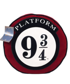 Wizarding World of Harry Potter Universal Studios Parks Platform 9 3/4 Hogwarts Round 14" Pillow
