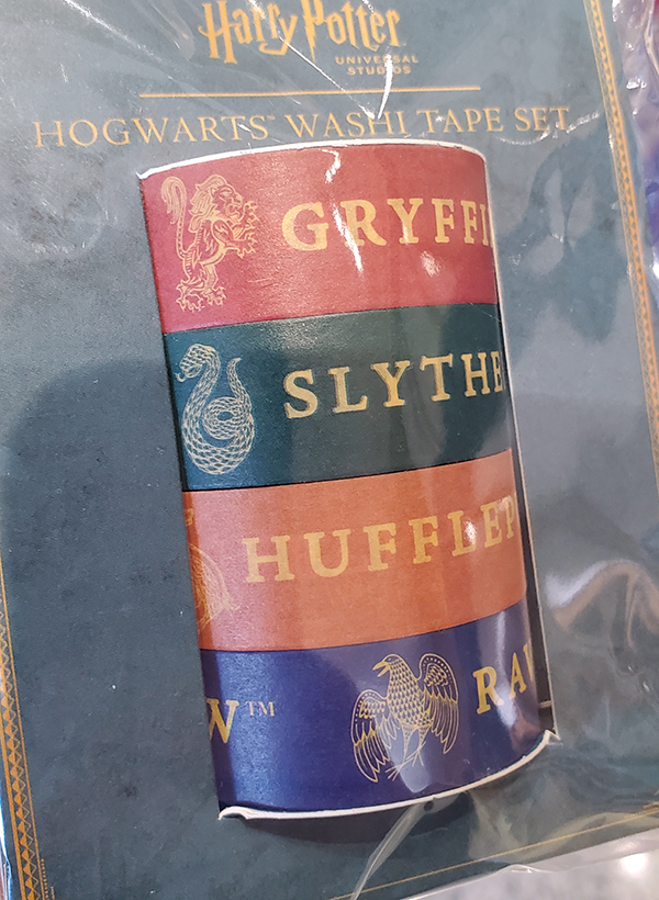 Wizarding World of Harry Potter Universal Studios Parks Hogwarts  Embellished Washi Tape