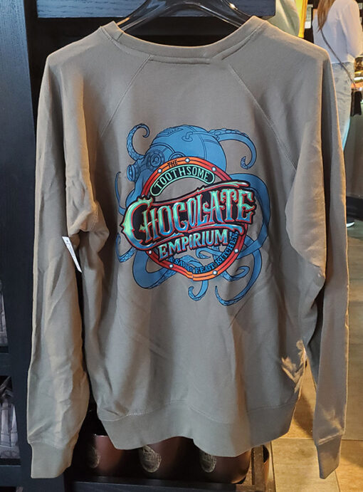 Toothsome Chocolate Emporium Universal Studios Parks Long Sleeve Shirt - Octopus Logo