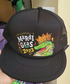 Universal Studios Orlando Florida Mardi Gras 2023 King of Bayou Gator Hat
