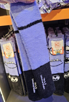 Universal Studios Parks Despicable ME Minions Evil Minion Adult Fuzzy Socks (1 Pair)