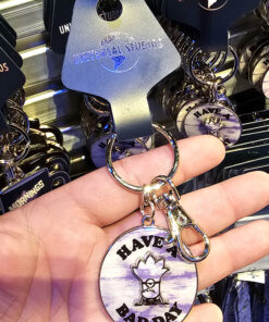 Universal Studios Parks Despicable ME Minions Evil Minion "Have A Bad Day" Oval Keychain