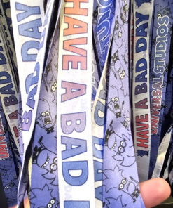 Universal Studios Parks Despicable ME Minions Evil Minion "Have A Bad Day" Lanyard