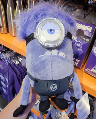 Universal Studios Parks Despicable ME Minions Evil Minion 1-Eye Plush