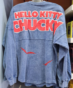 Hello Kitty Universal Studios Chucky Spirit Jersey Long Sleeve Shirt