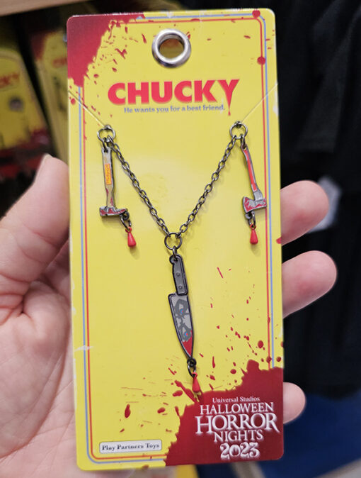 Halloween Horror Nights 2023 Universal Studios Chucky Necklace