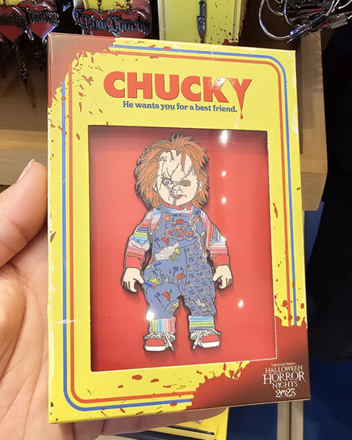 Halloween Horror Nights 2023 Universal Studios Chucky Large Pin